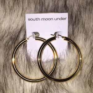Chunky Oversized Hoop Earrings